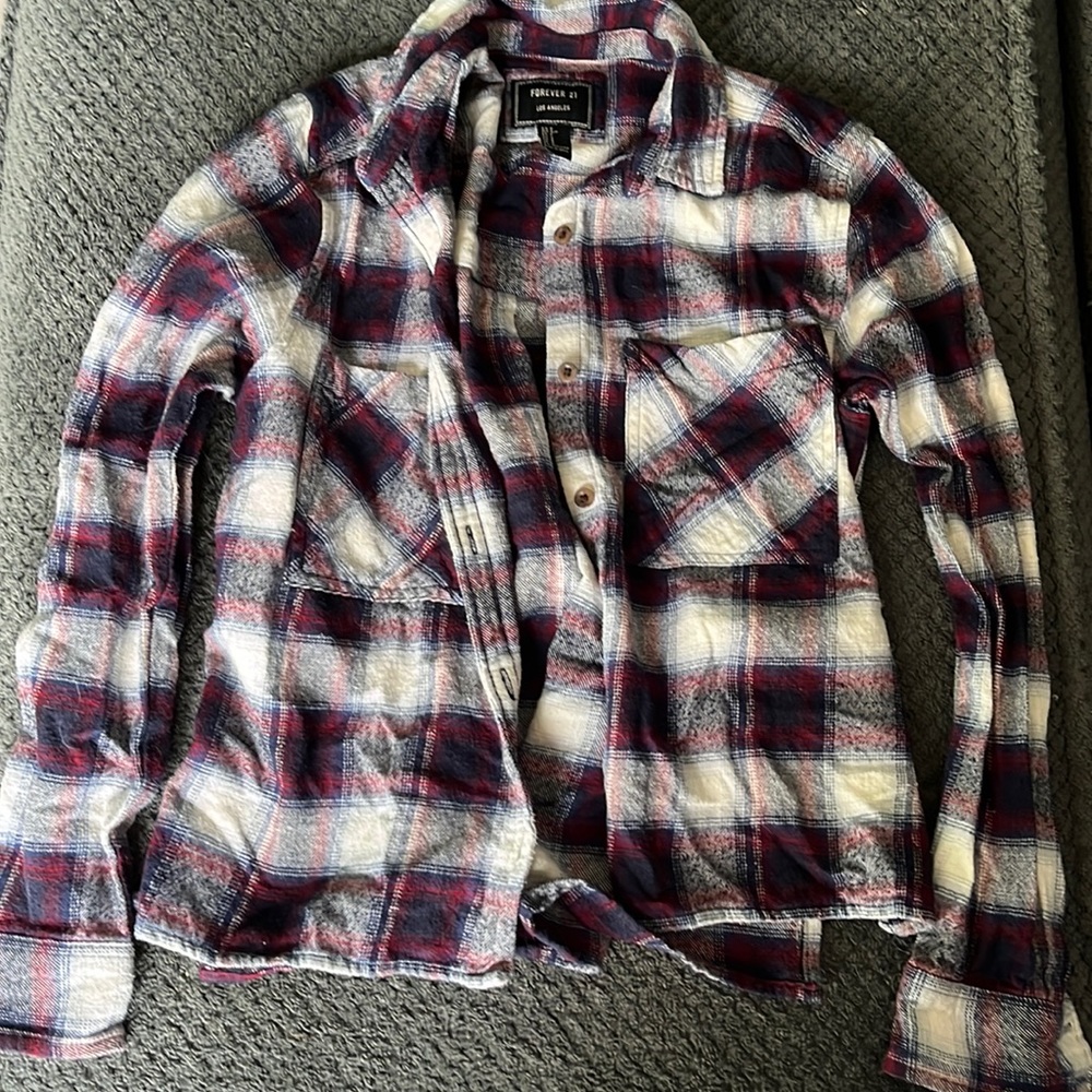 Forever 21 flannel, size small